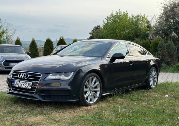 Audi A7 cena 64999 przebieg: 308800, rok produkcji 2011 z Dzierżoniów małe 154